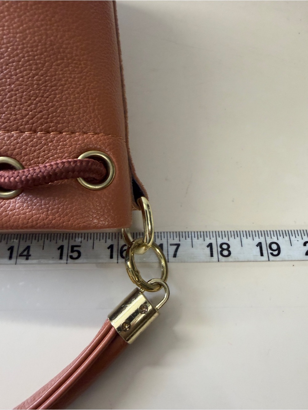 Marc Jacobs Mini Bucket Bag in Cognac Brown with Gold Hardware - Picture 5 of 12